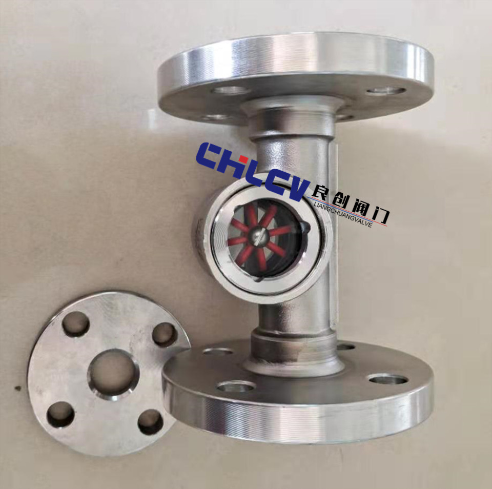 不锈钢水流指示器SJ-YL41流量观察视镜