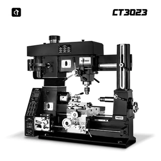 呲铁CT3023多功能机床汽车船用便捷工具机床车载维修车床钻床铣床