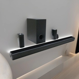 Tv Soundbar 5.1Ch Stereo Surround Home Speaker Bluetooth 5.3