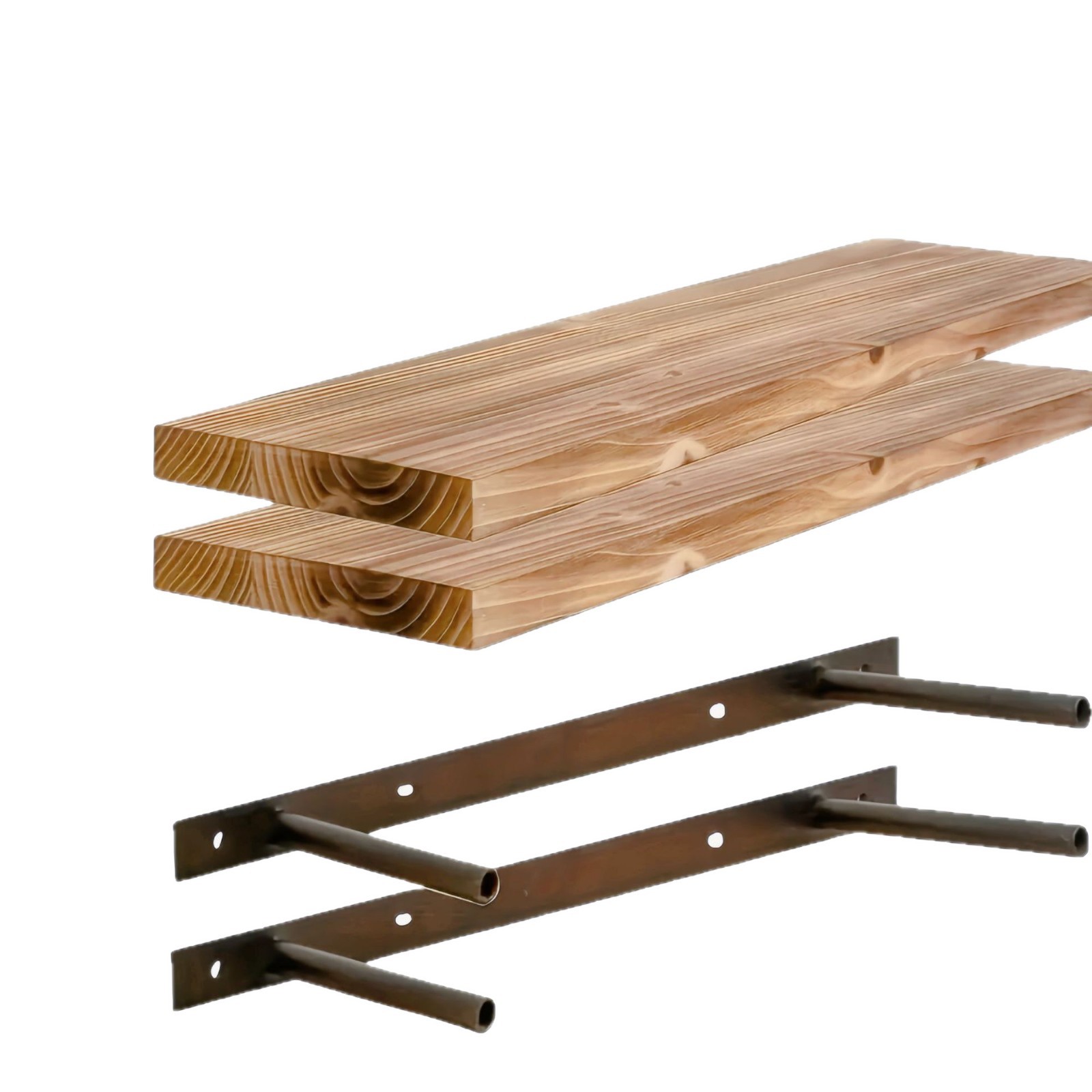 TEMU mismo tipo de estante flotante de pared de estante flotante de pared de acabado multicapa de estante de almacenamiento de hierro forjado de baño