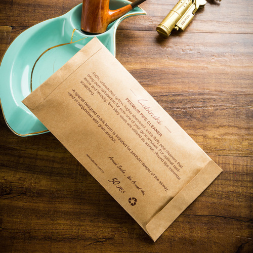 Lubinski pipe cleaning strips 50 pieces in paper bag cleaning cotton pipe LUBINSKI cleaning strips