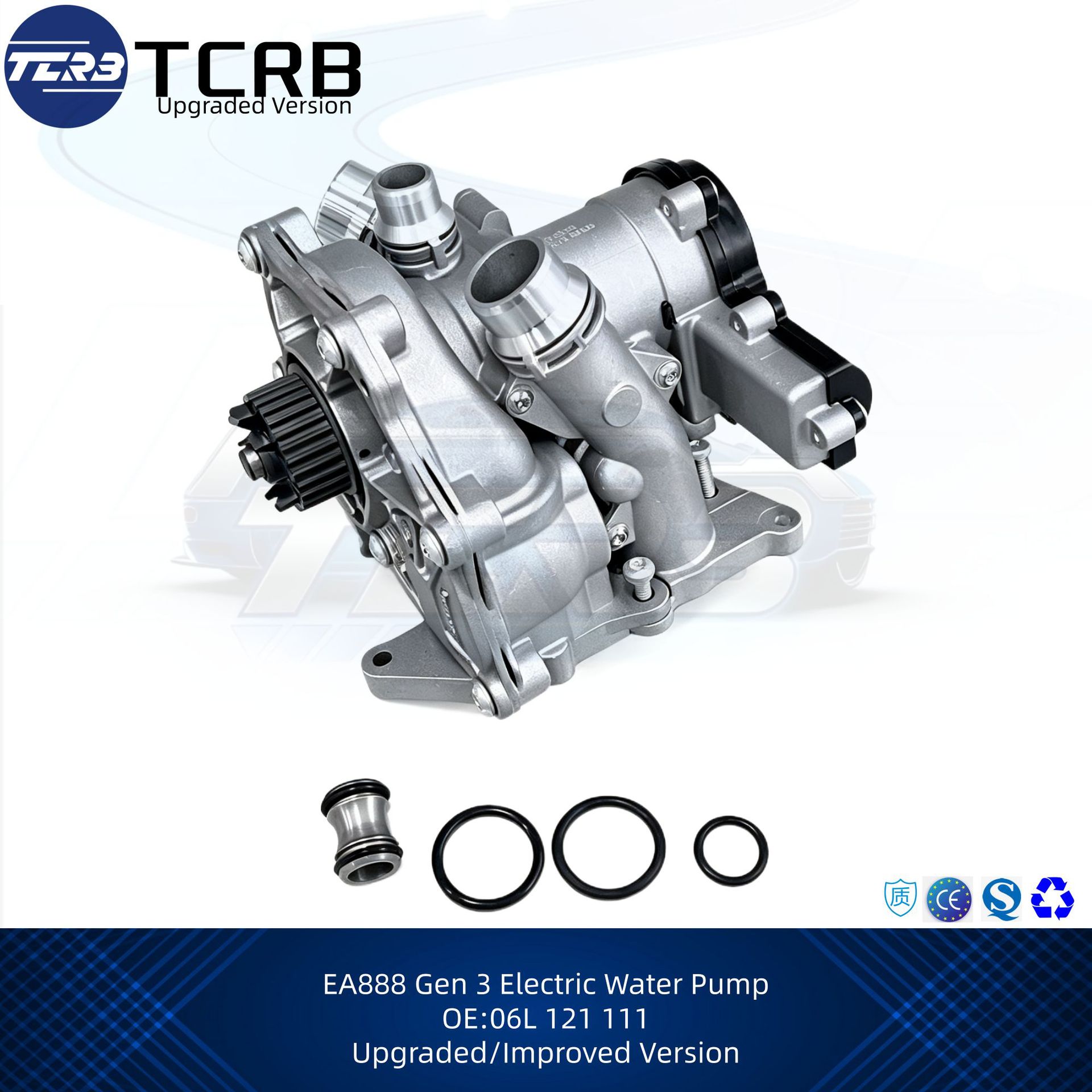 New product: Cross-border third-generation electronic water pump, improved version 06L121111, suitable for third-generation engines of German cars