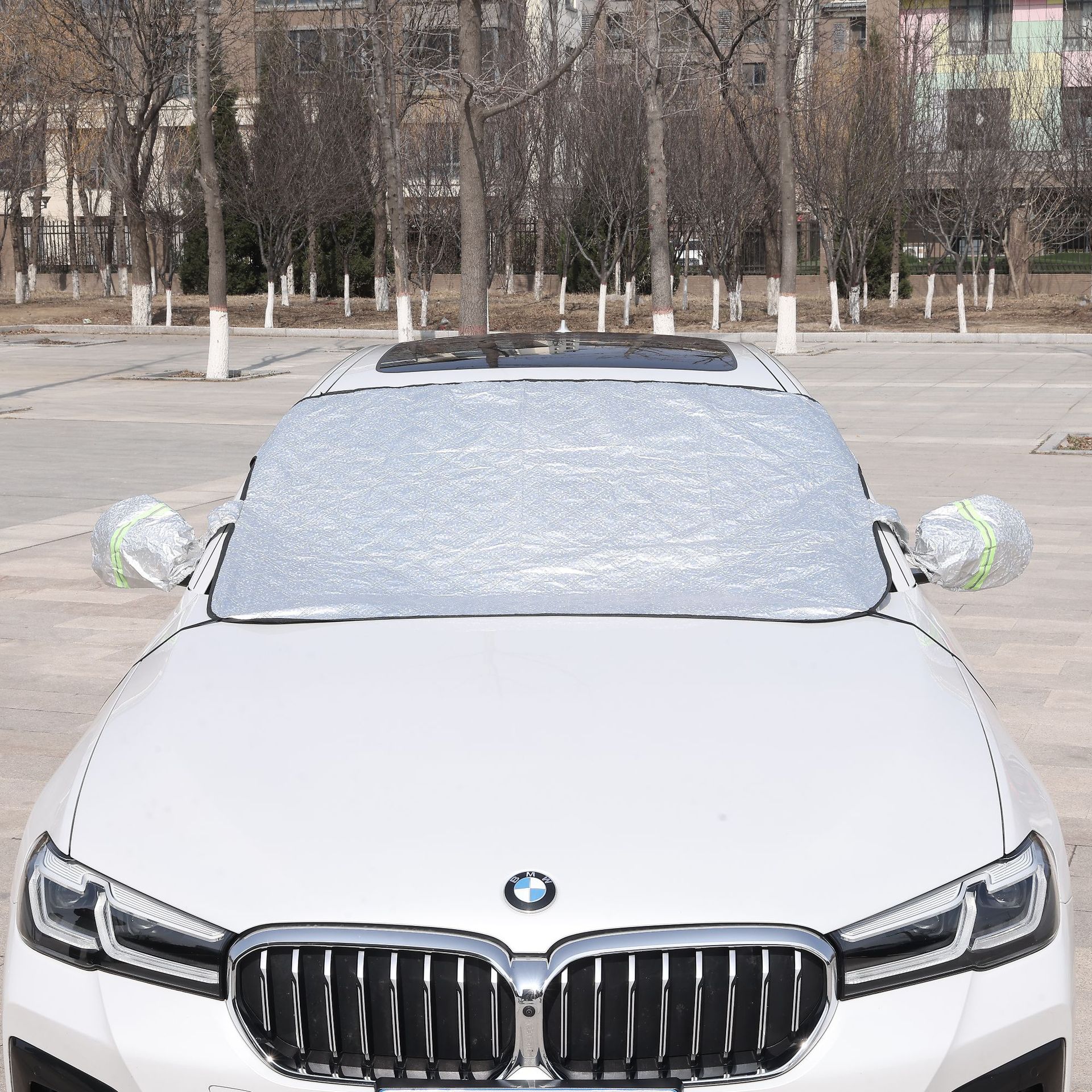 Car Sunshade, Front Windshield Sun Protection, Heat Insulation, Sunshade, Front Windshield Sunshade, Snow Protection, Car Cover, Car Curtain