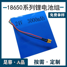 12V 24V聚合物18650鋰電池組 6A10A 監控攝像頭噴霧器鋰電池批發