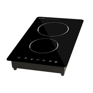 工廠批發 立式雙電陶爐 商用豎式雙頭煲仔爐光波爐酒店專用電磁爐