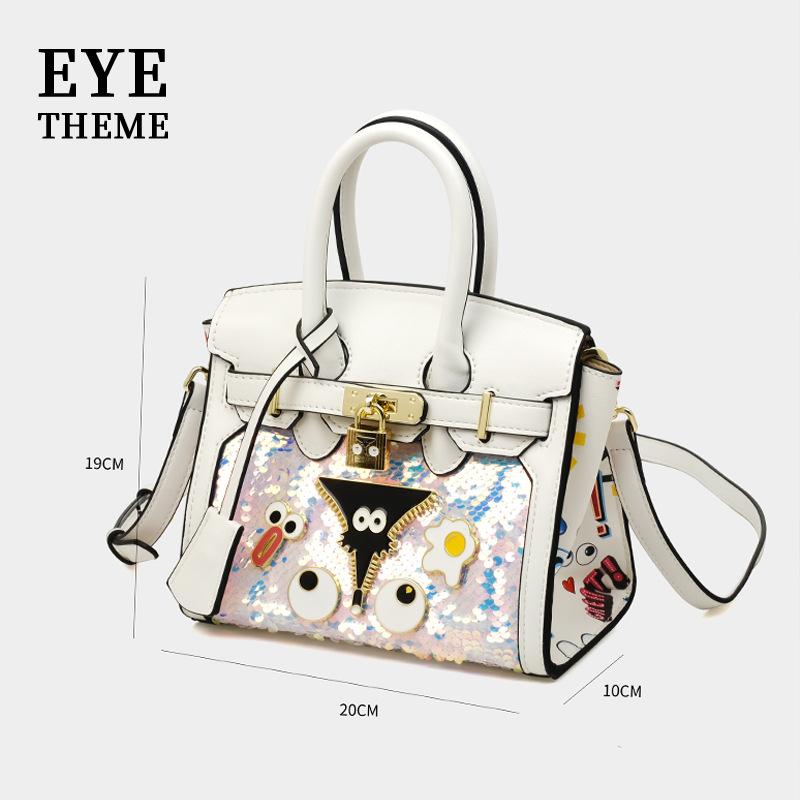 Europa y los Estados Unidos clásicos sequinillas de moda insignia de moda moda de moda de estilo de personalidad de bolsas de cuentas especiales 2816 #