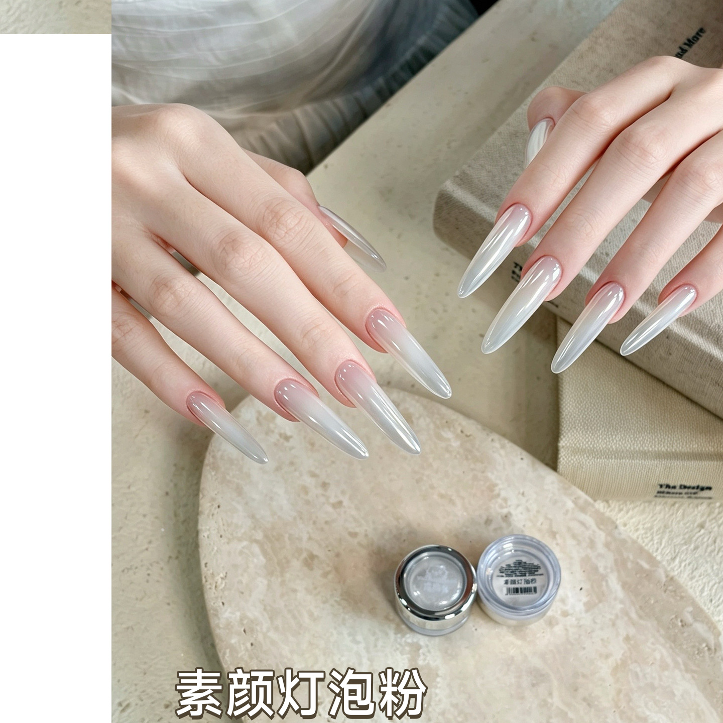 【Flower Principal】Internet-famous high-transparency light bulb pink, clear and translucent with no background color, popular versatile high-brightness crystal-plated pink accessories