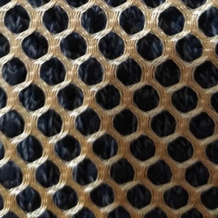 全棉网布长丝大眼3x3经编用于复合服装绣花厂家直销现货供应