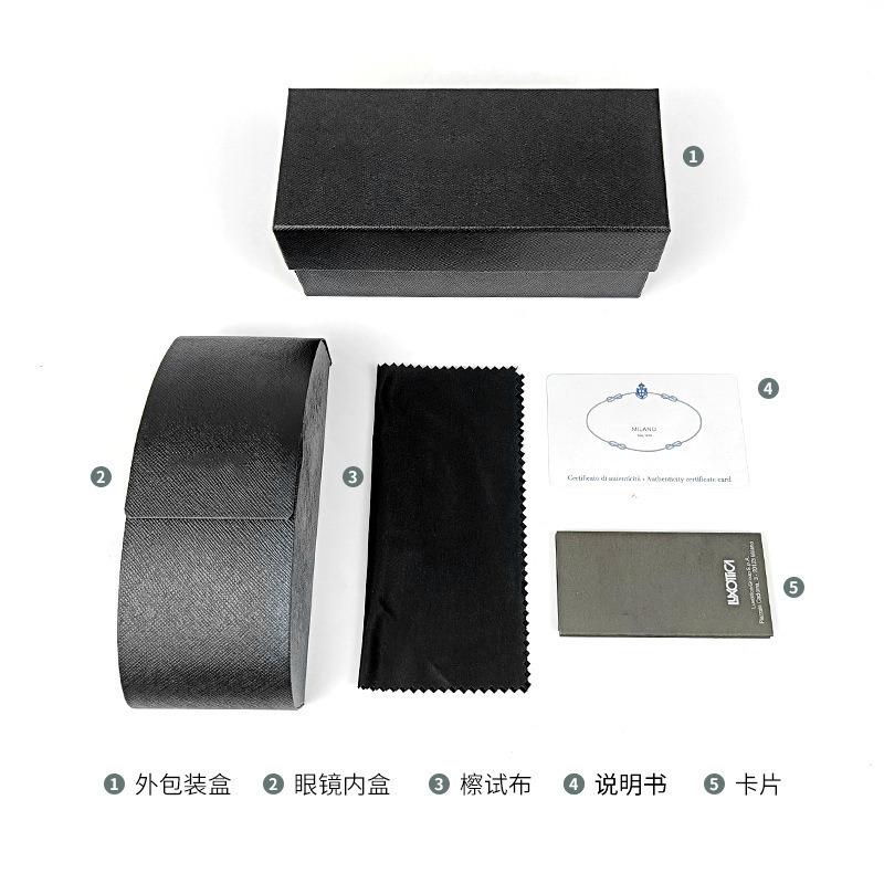 high quality Hepu Home Sunglasses Sunglasses Compression Resistant Hard Box Original Myopia Simple Storage suit Brand Glasses Case