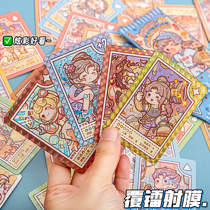 Маленький Mochi Multiverse Карта Новая коллекция карточек-подбор Blind Bag Карта скрытого набора Карточка предмет Fun коллекции Карта-память