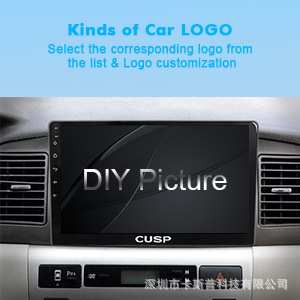 Wireless Carplay 9-inch Car Navigation Smart Screen GPS