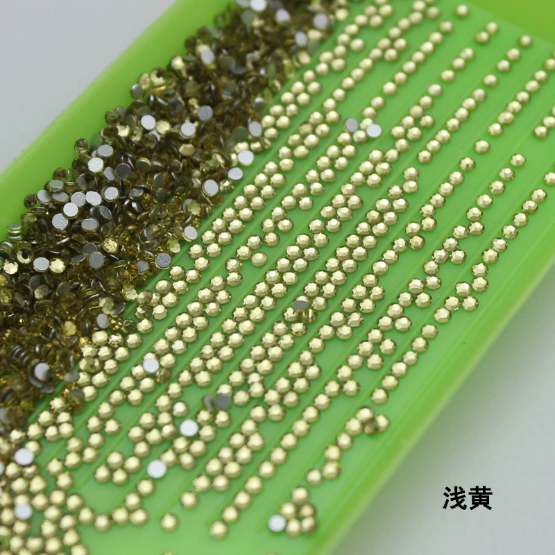 Shiny diamond for manicure handmade, 1.5mm, DIY