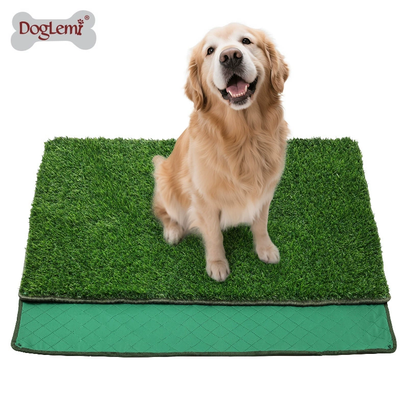 Коврик для домашних животных с имитацией газона, впитывающий коврик для собачьей мочи, нескользящий коврик для мочи, который можно стирать в машине, тренировочный коврик для мочи, товары для домашних животных