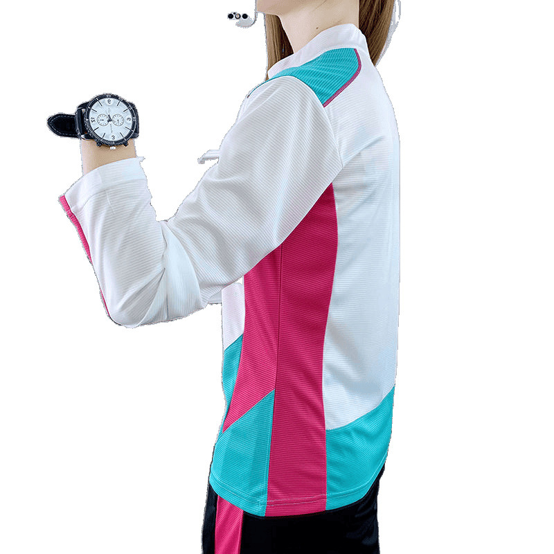 Travel quick dry silk summer sports suit, sports jacket for leisure, 3v, sun protection, for running 5