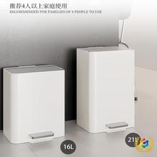 厨房垃圾桶家用大号大容量客厅卫生间高颜值带盖脚踏2025新款专