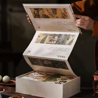 Креативный дизайн подарочной коробки в форме книги Фестиваль лодки-дракона Фестиваль середины осени и фестиваль весны подарочная коробка по индивидуальному заказу обложка небеса и земли производитель упаковочной коробки по индивидуальному заказу
