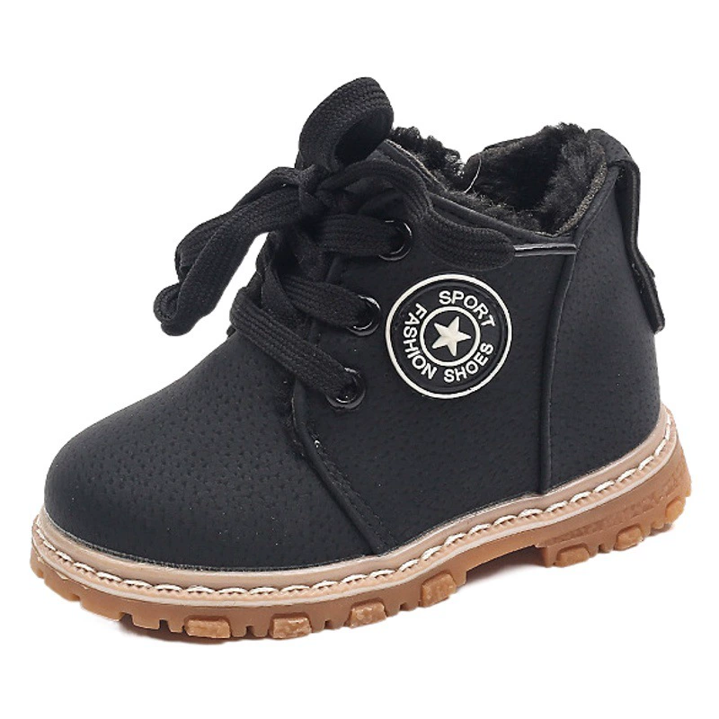 Мальчик британский стиль Martin сапоги 2024 осень-зима