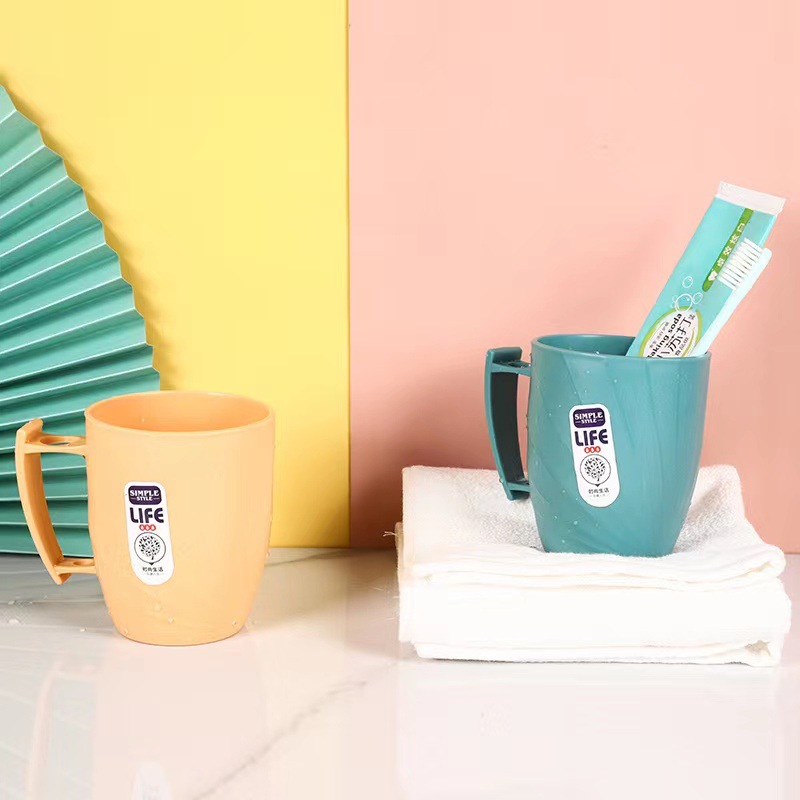 Spot wholesale Zhuojia 5071 mouthwash cup, brushing cup, toothbrush storage box, simple household toothbrush cup, dental jar cup