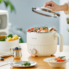 熊/熊DRG-F12H2電熱鍋小型304ステンレス内胆蒸煮多用鍋カップラーメン鍋