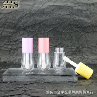 New Large Brush Head, Large Capacity 17ml, Multi-Color Matchinging Lip Glaze Tube, Lip Gloss Empty Tube, Makeup Packaging Material, Fixed Z