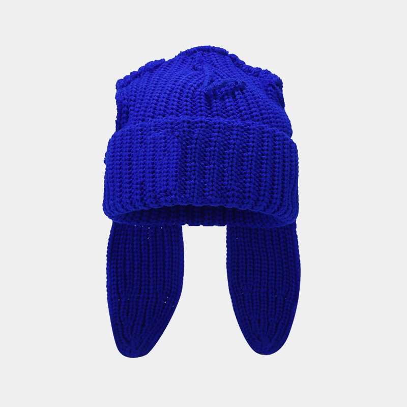 Unisex Vacation Solid Color Eaveless Wool Cap display picture 1