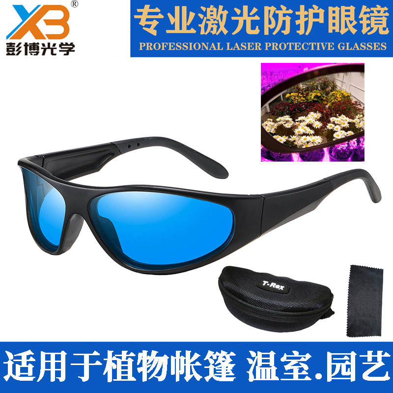 产地货源HPS钠灯护目镜 温室防强光植物生长补光灯种植防护眼镜