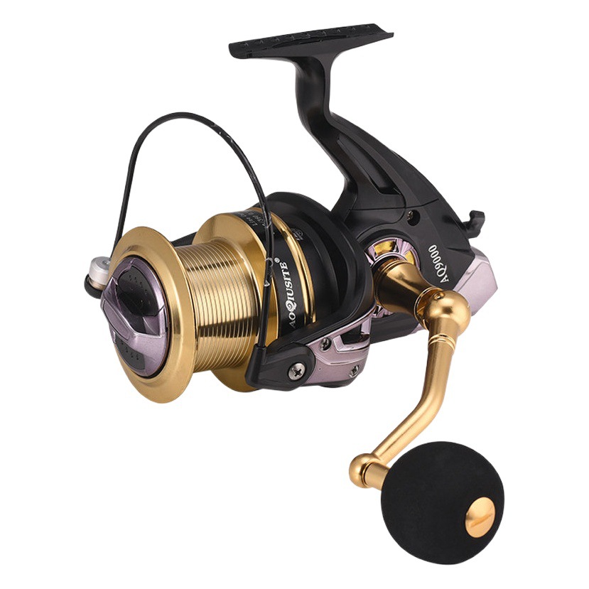 De alta resistencia de metal hueco libre de largo alcance de la rueda 8000-12000 de Pesca de Mar ancla artes de pesca rueda de pesca carrete