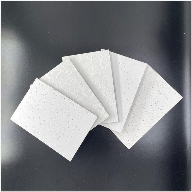 淡紫色纸面石膏板 价格 防水吊顶板 学校吊顶、医院吊顶