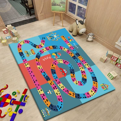 Avtomobil döşəmə paspasları – Stain-Resistant Washable Crystal Velvet Carpet - highway-7-5080cm-crystal-velvet