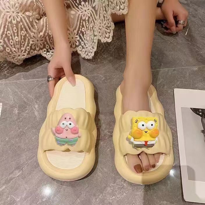 Women Slippers Flip-Flops Pool Rubber Leather Quick Drying Sandals_voghion.com
