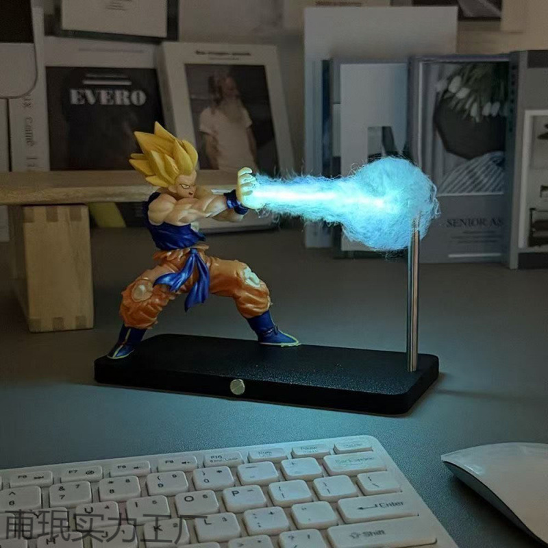 ナイトライト磁気サスペンション磁気ライト雰囲気ナイトライト装飾品ドラゴンボールフィギュア亀派気功ブラスター子供|undefined