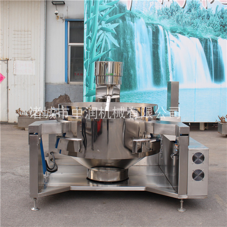 商用麻辣小龙虾酱料炒锅 酱料搅拌设备 不锈钢酱料搅拌炒锅