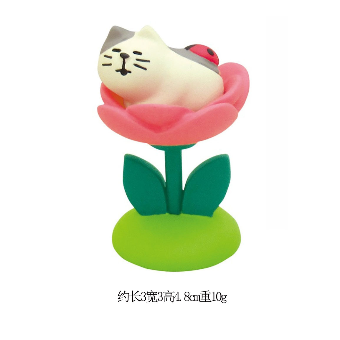 무당 벌레 새끼 고양이 꽃