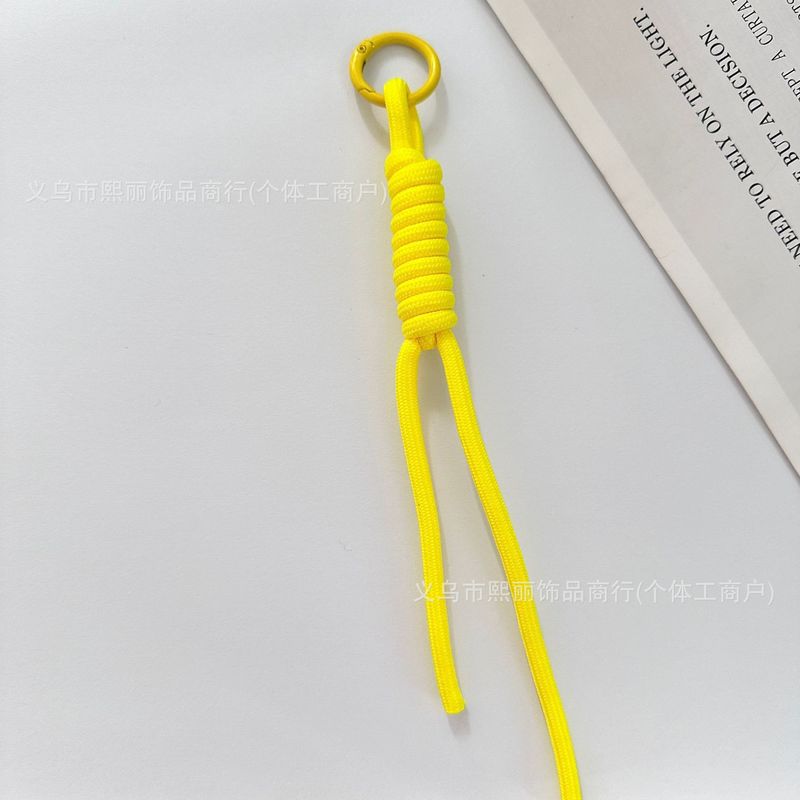 手工编织绳彩色包挂手机链挂绳时尚diy涤纶钥匙绳挂饰饰品挂件|undefined