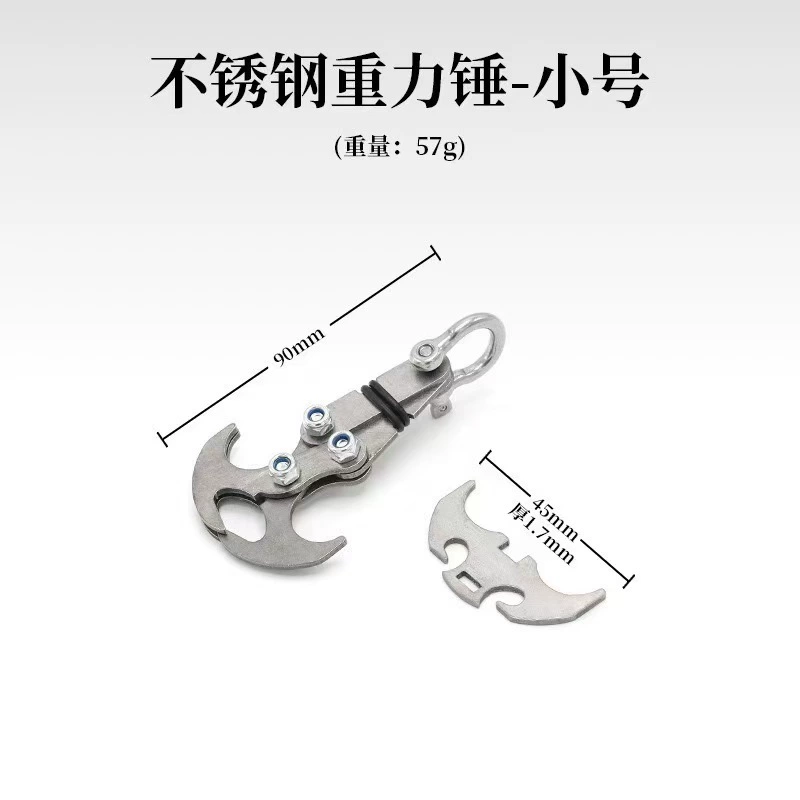 Открытый складной крючок выживания из нержавеющей стали полевого альпинизма