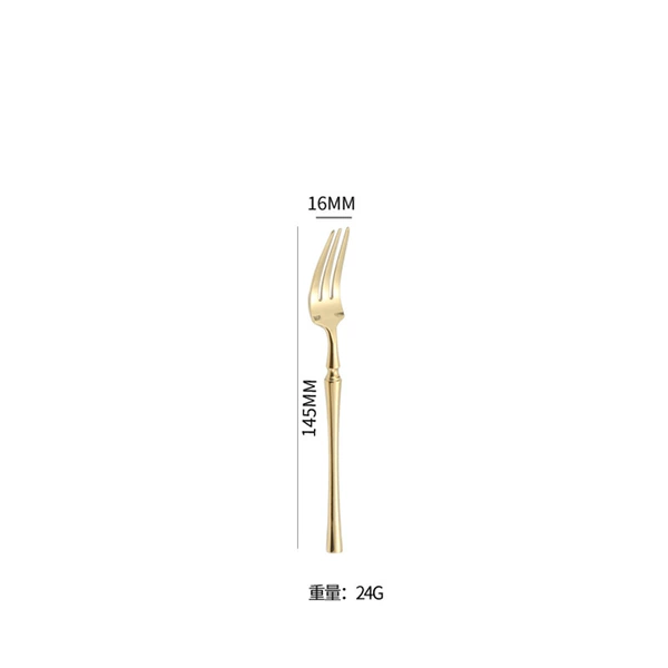 Dessert Fork【Brilliant Gold】304