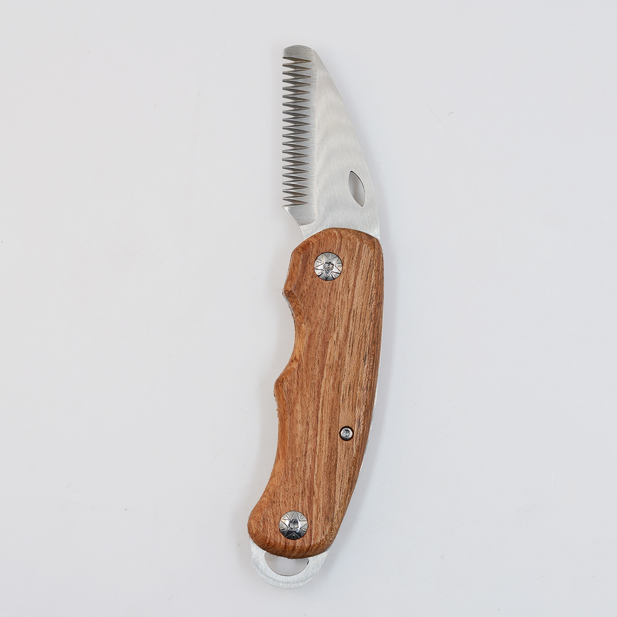 Dientes gruesos (cuchillo izquierdo plegable)
