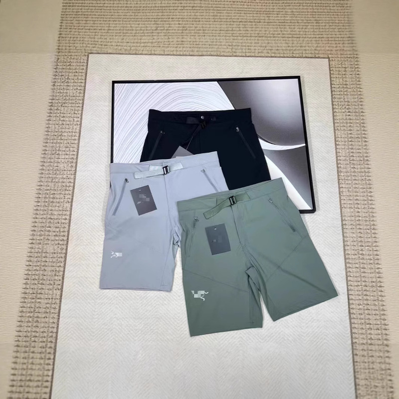 25S. Summer New Style Niaojia Outdoor Technical Fabric Sports and Leisure Lightweight Functional Quick-Drying Shorts with Versatile Embroider