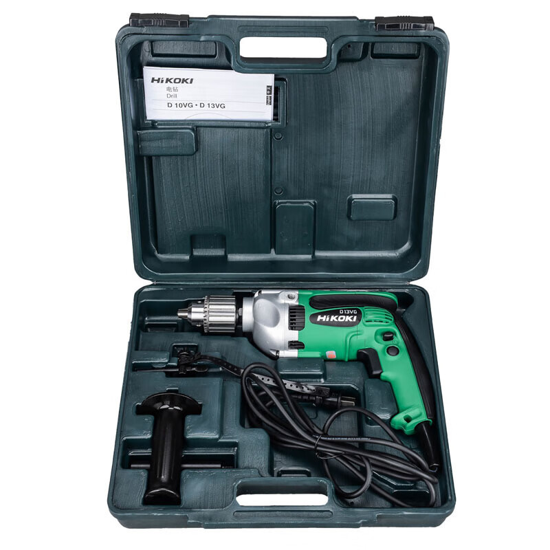 HiKOKI D13VG Hitachi 13mm taladro de mano de alta potencia (ajuste de velocidad / 800W)