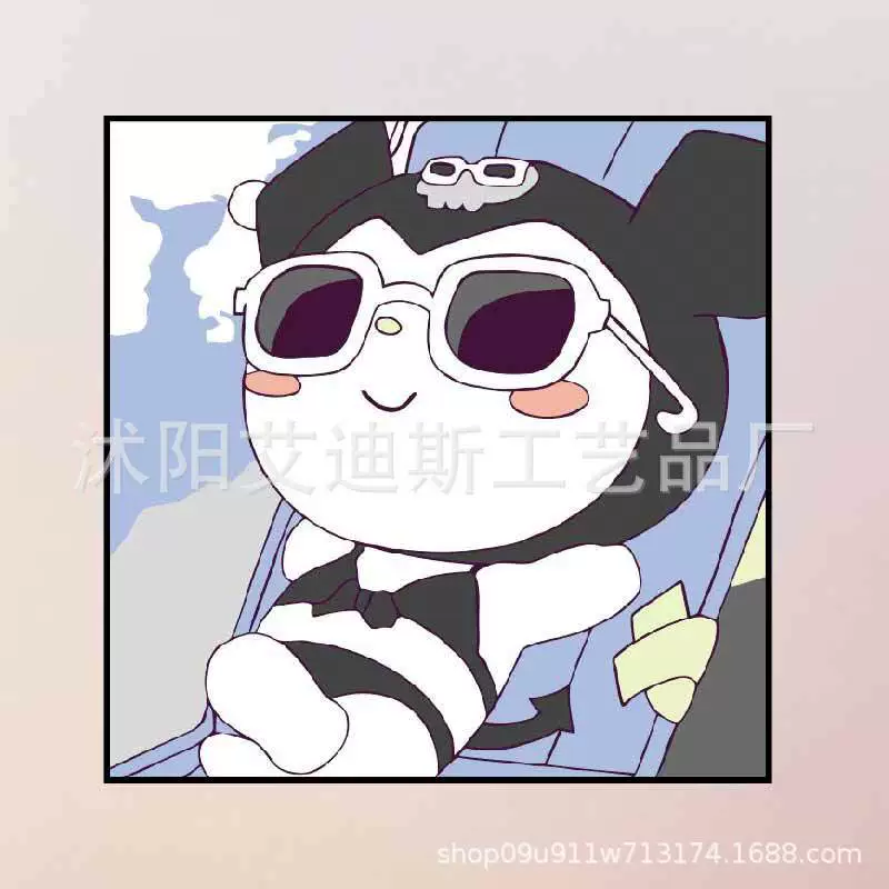 DIY заполнение детской цифровой масляной живопись красивый стиль оформление Sanrio ручной заполнение цвет терапия картина производитель оптом
