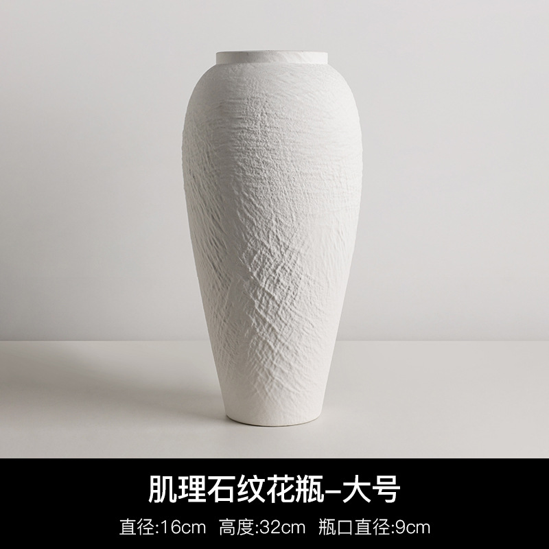 Jingdezhen vasos de cerámica retro nueva cerámica china estilo tranquilo estilo de alto nivel flor floral decoración de la sala de estar