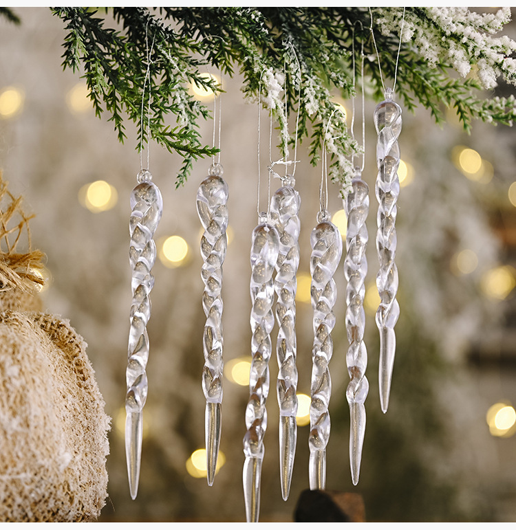 Cross -border Christmas Ice Strinking Festive Product Simulation Ice…