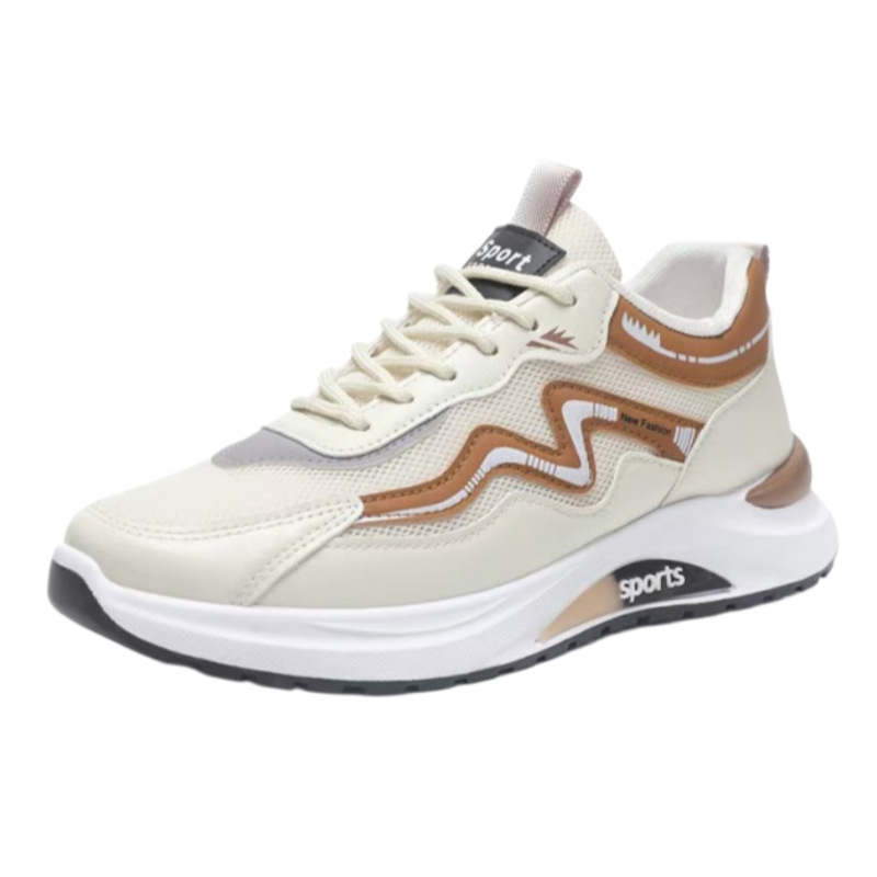 Nuevos zapatos de hombre transfronterizos zapatos casuales transpirables cómodos antideslizantes zapatos para padres zapatos de estudiantes zapatos de carrera de moda universal
