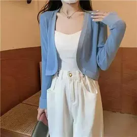 女式针织衫;吊带背心;连衣裙