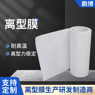 Pet Release Film Printable Scar Patch Isolation Anti-Stick Pet Film Embossed Waterproof Single and Double Silicone Oil Polyester Film