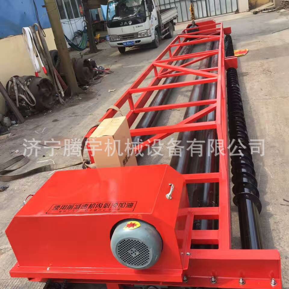 混凝土滚轴式摊铺机 四滚轴摊铺机 5米绞龙式摊铺机