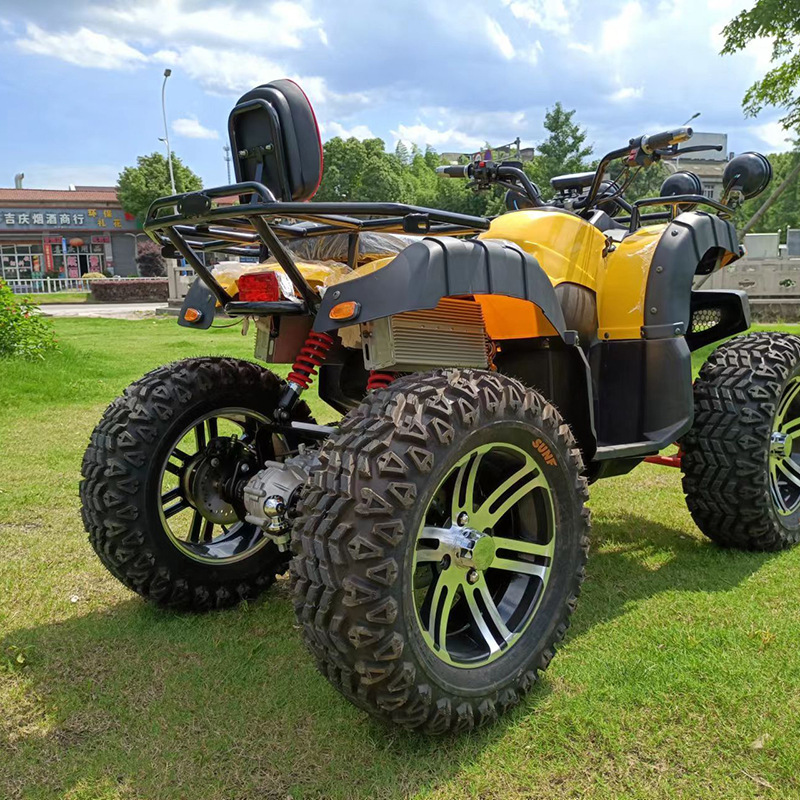 motor de alta potencia de 5000 vatios de cuatro tracción eléctrica toro carro de playa de cuatro ruedas de montaña motocicleta de carretera para adultos