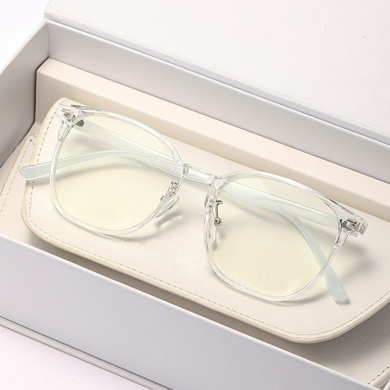 Gafas de lectura ultra ligera de moda anti-radiación de rayos azul simple de los hombres neto rojo adelgazamiento elegante madre anti-azul rayos de lectura de las mujeres