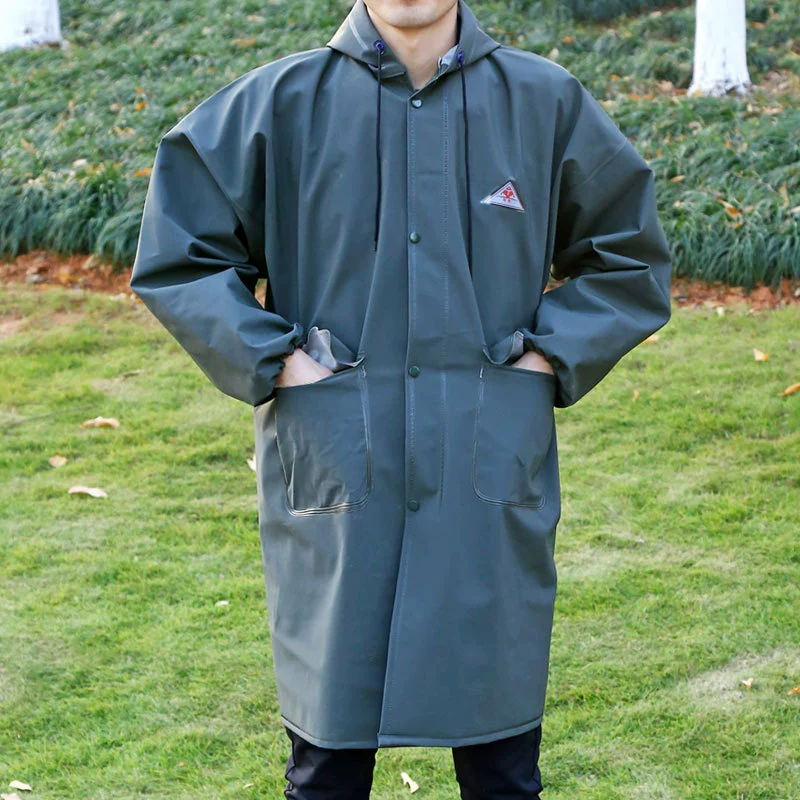 Фабрика прямых продаж Вязаная ткань из ПВХ с капюшоном с капюшоном