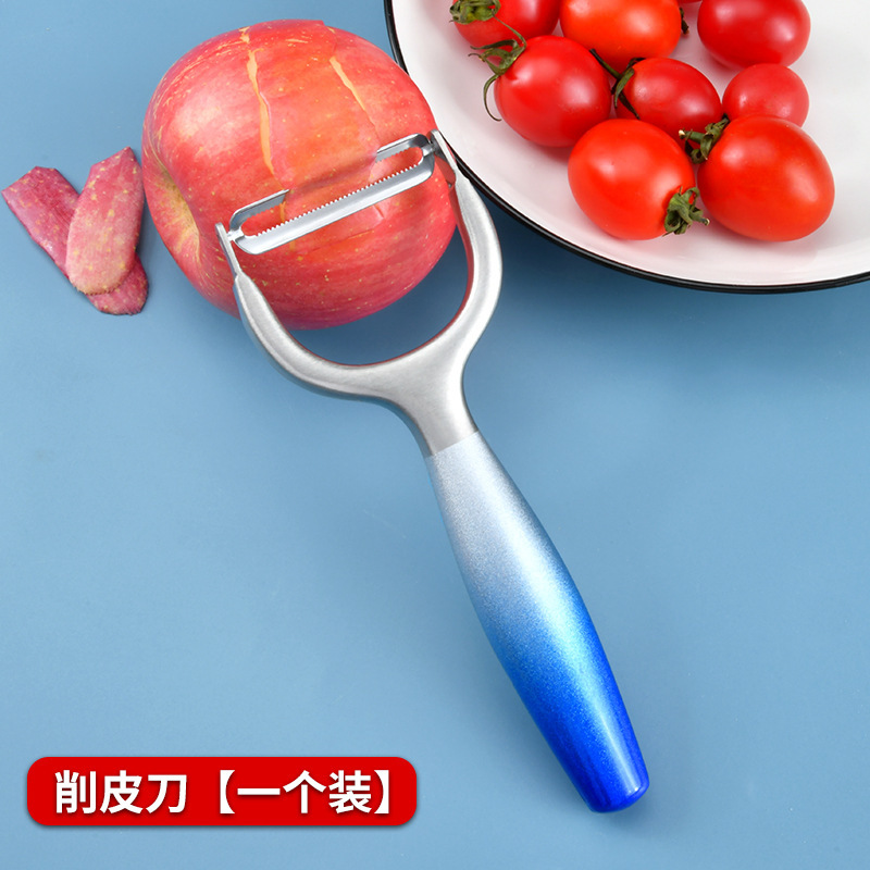 Cuchillo de frutas doméstico de acero inoxidable cuchillo de fruta de melón dormitorio cuchillo de estudiante cuchillo de acero inoxidable conjunto de herramientas de moldeo por inyección